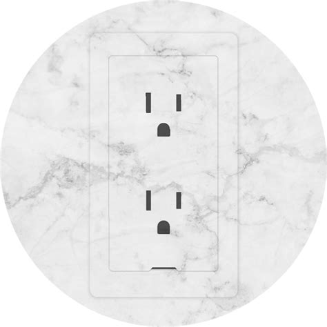 surface mount wall outlet